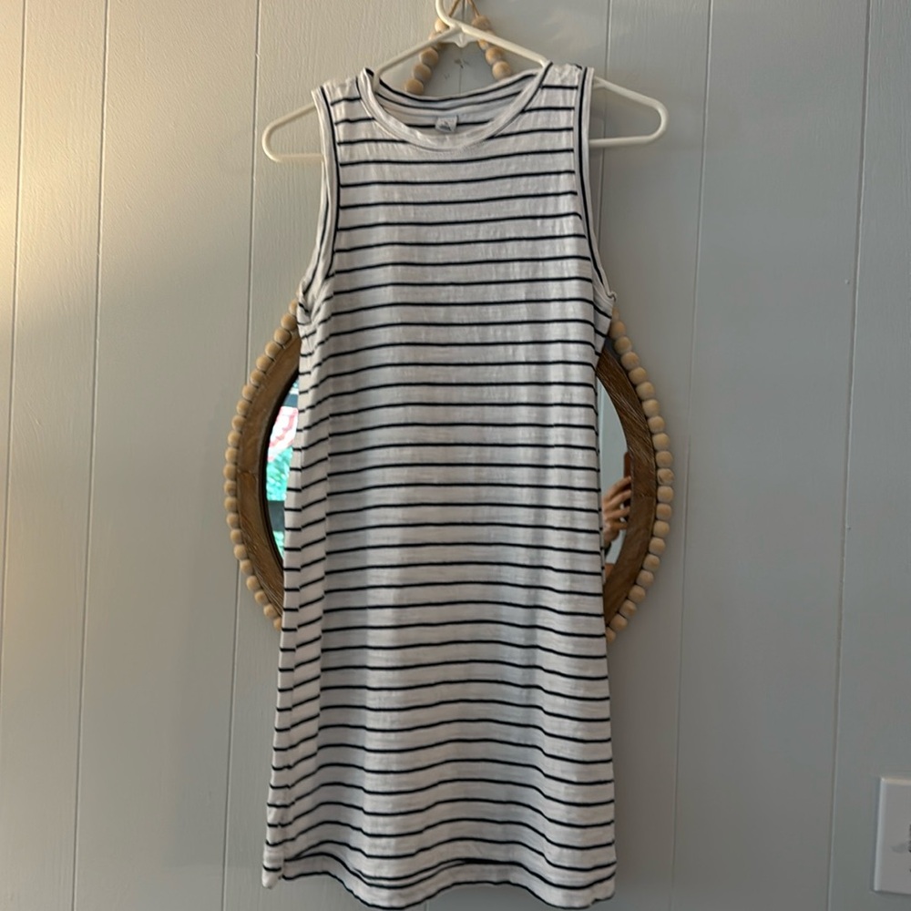 Knee-length tank dress